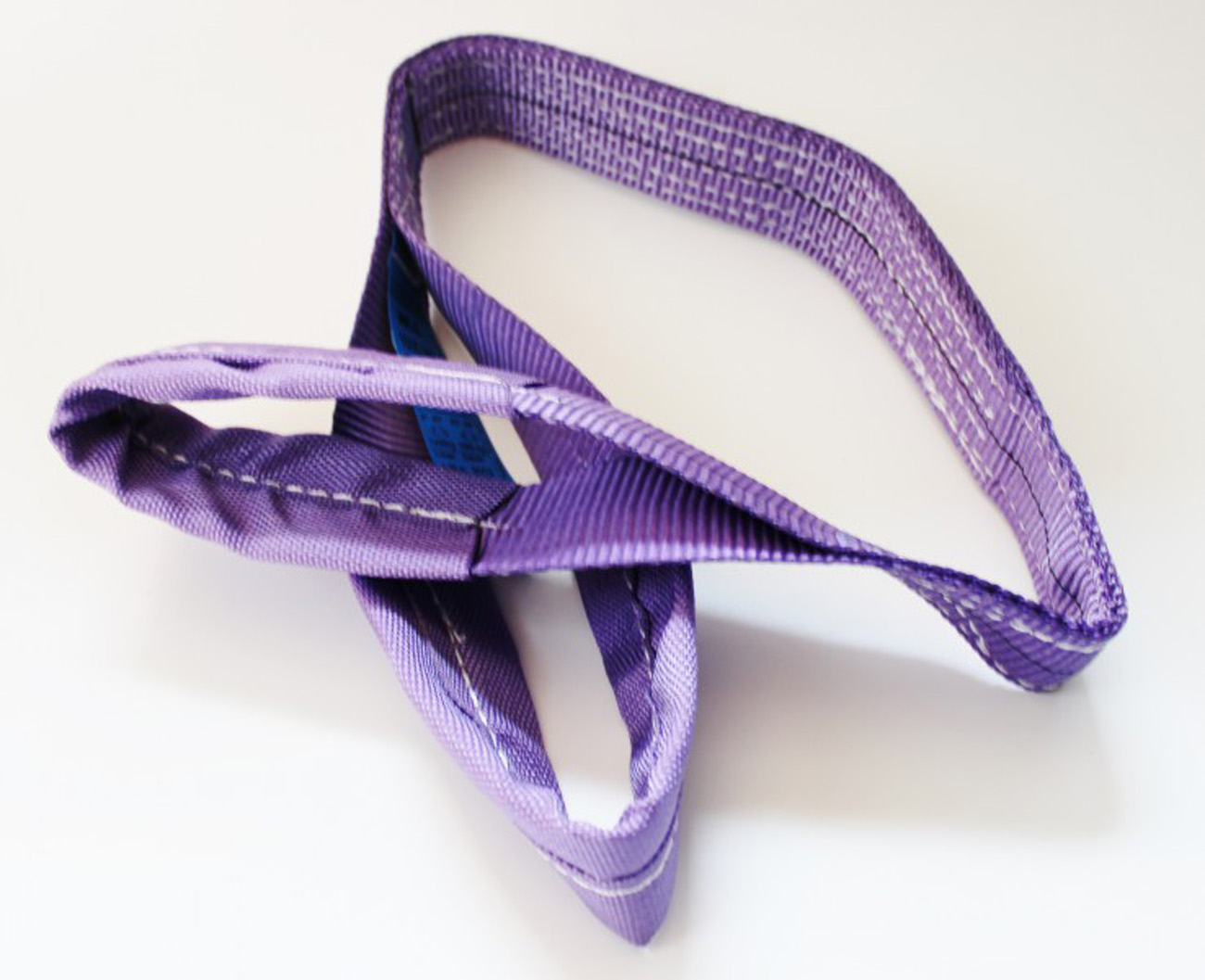 2 x Rundschlinge Hebegurt Hebeband violett 1 m 1000 kg Hebebänder Gurt günstig