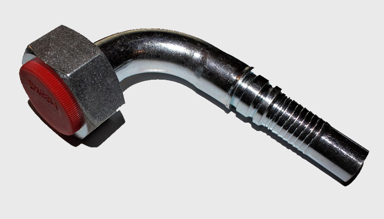 BALFLEX Złączka węża hydraulicznego Złączka węża DKOS 90° M36x2.0 RA 25 mm