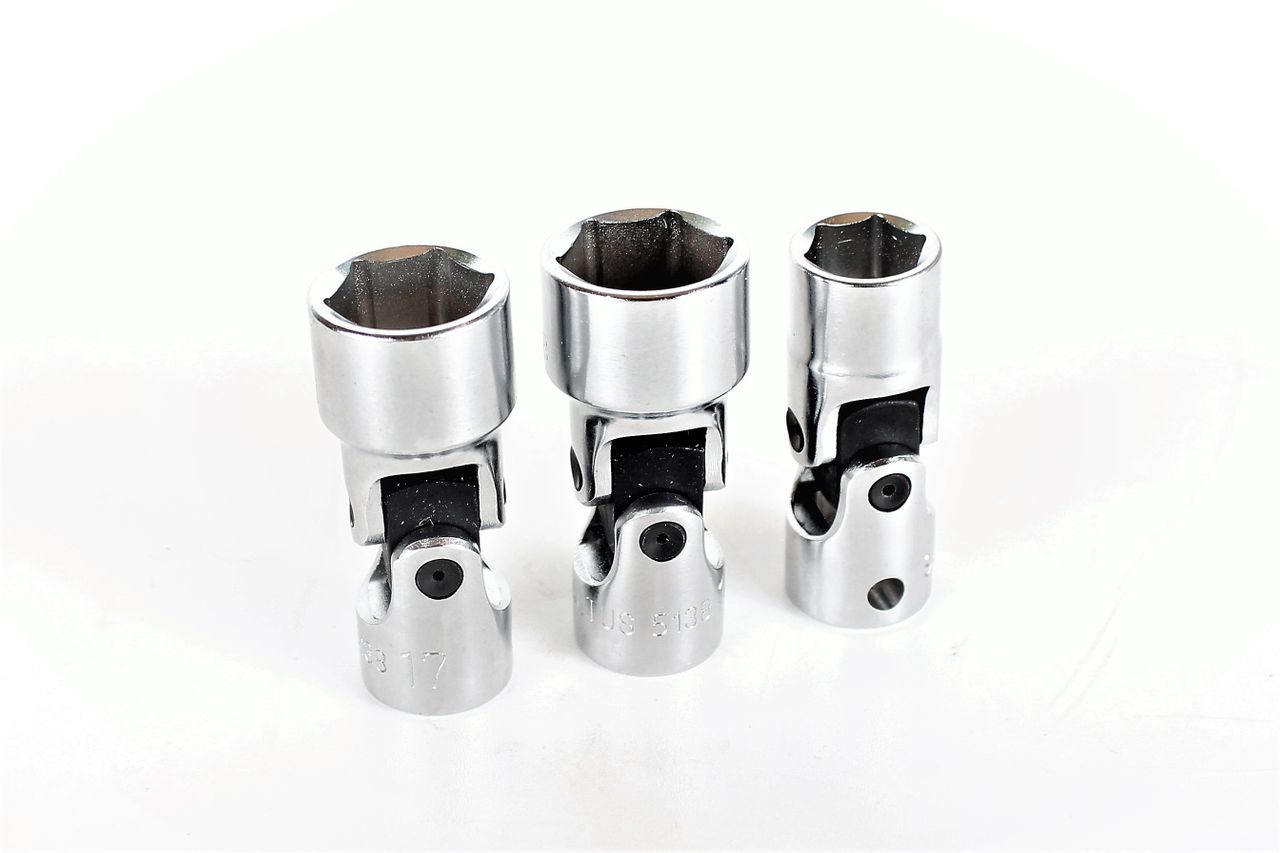 SALTUS Zestaw nasadek przegubowych 3 szt. 3/8" Wkładka klucza nasadowego przegubowego SALTUS Zestaw nasadek przegubowych 3 szt. 3/8" Wkładka klucza nasadowego przegubowego
