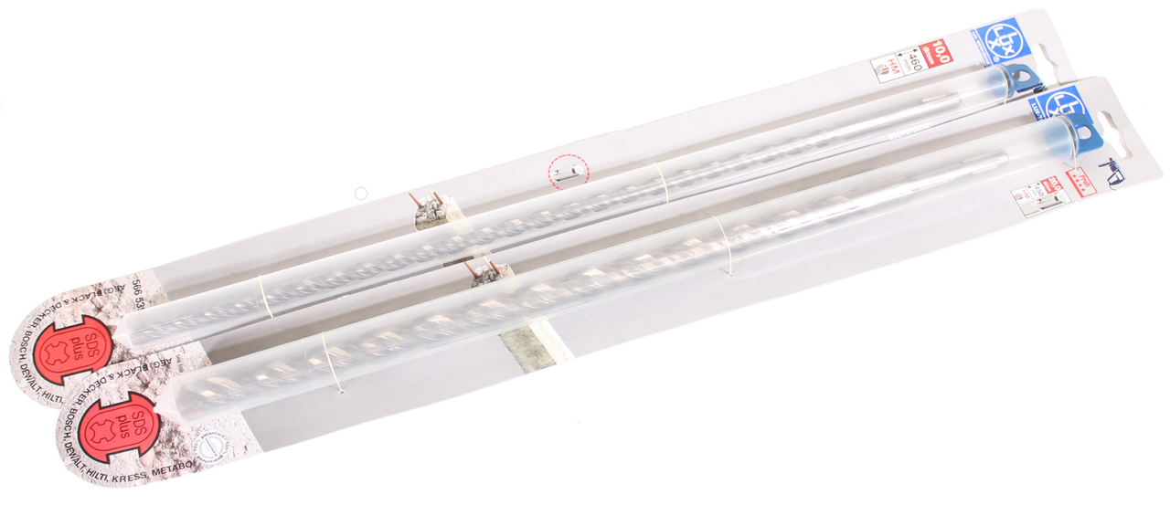 LUX Hammerbohrer ø10 und 20 mm Set 2-teilig HM SDS plus Steinbohrer Bohrer