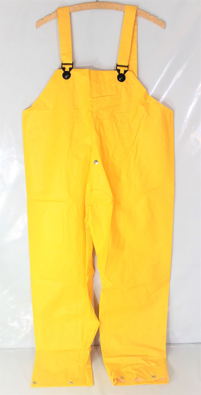 Askö Regenlatzhose gelb Gr. 46/48 Regenhose Regenbekleidung Arbeitshose Hose