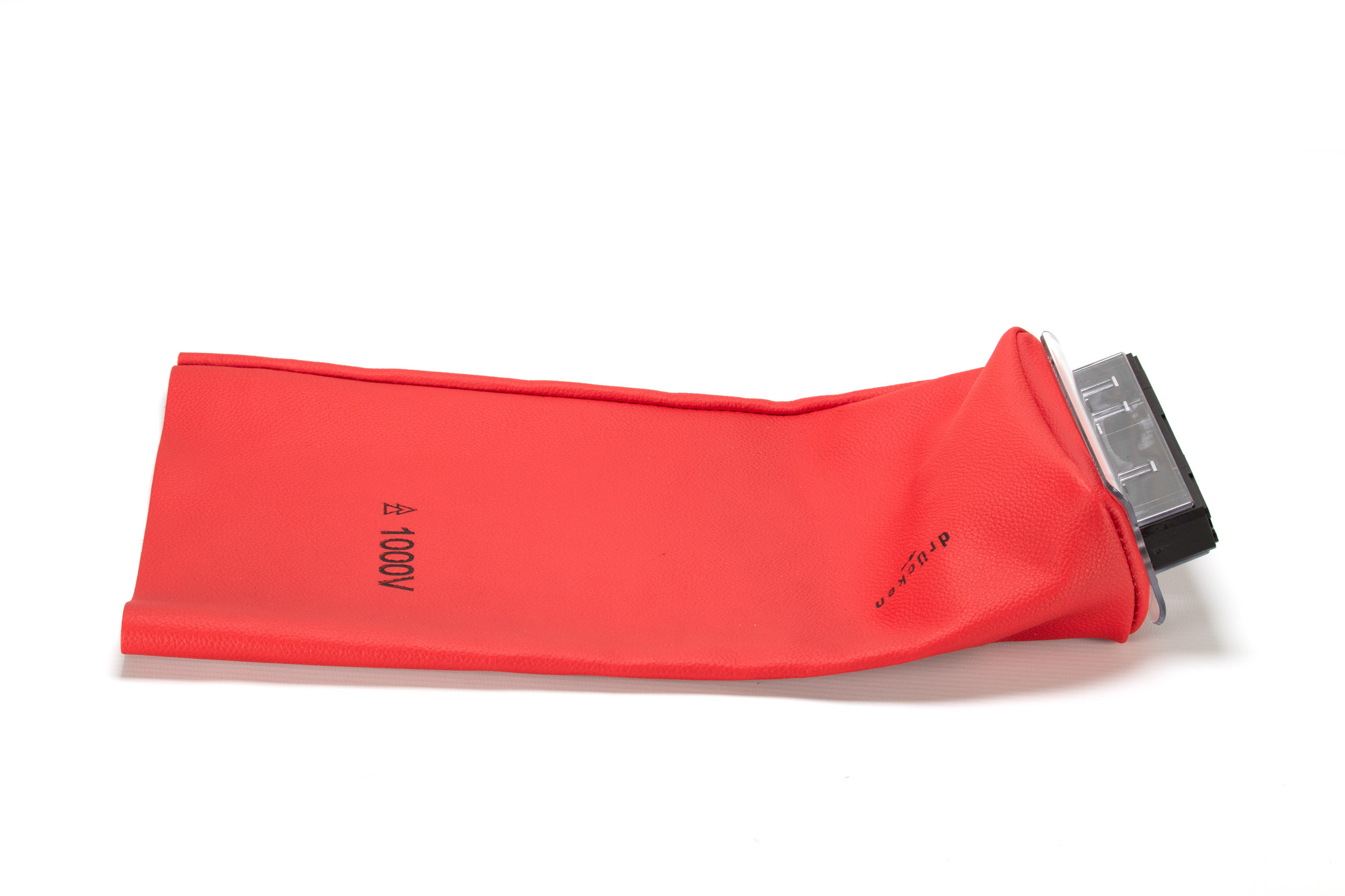 NH wsuwane rękawice ochronne myMAW skórzany mankiet czerwony 00-4 dla elektryków NH wsuwane rękawice ochronne myMAW skórzany mankiet czerwony 00-4 dla elektryków