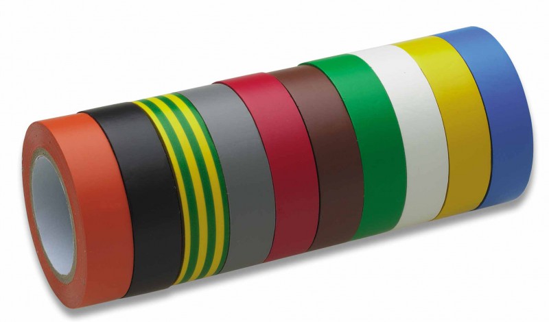 CERTOPLAST 30 Rollen Isolierband PVC Band Elektro Elektriker Germany (1m=0,05€)