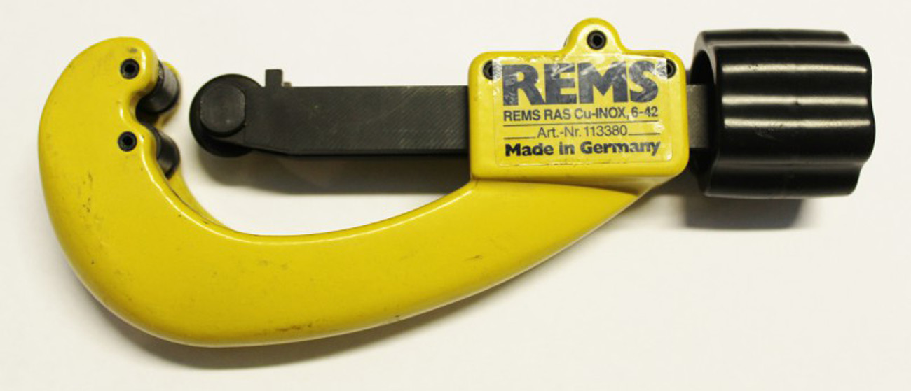 REMS Rohrabschneider RAS Cu-INOX 6-42 mm Rohrschneider Nr. 113380 Tube Cutter