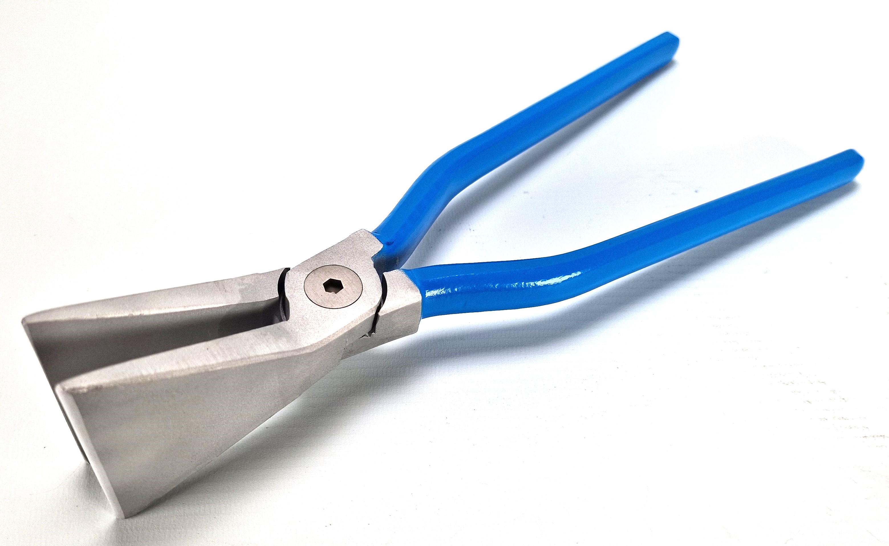 Falzzange aus Aluminium 60 mm gerade 0° Made in Germany Abkantzange Alu leicht