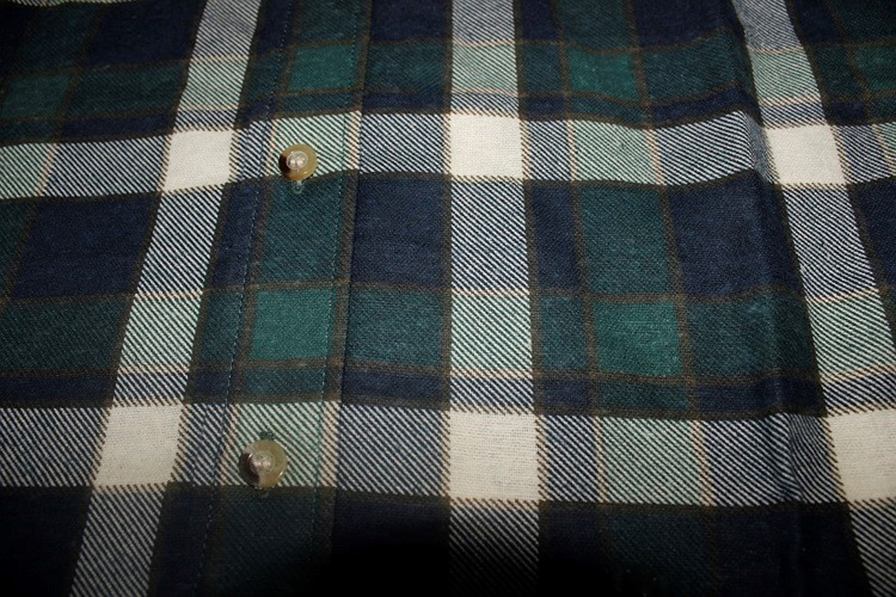 CRAFTLAND Flanell-Hemd 1725 Karohemd Arbeitshemd Herren Gr. S kariert Baumwolle