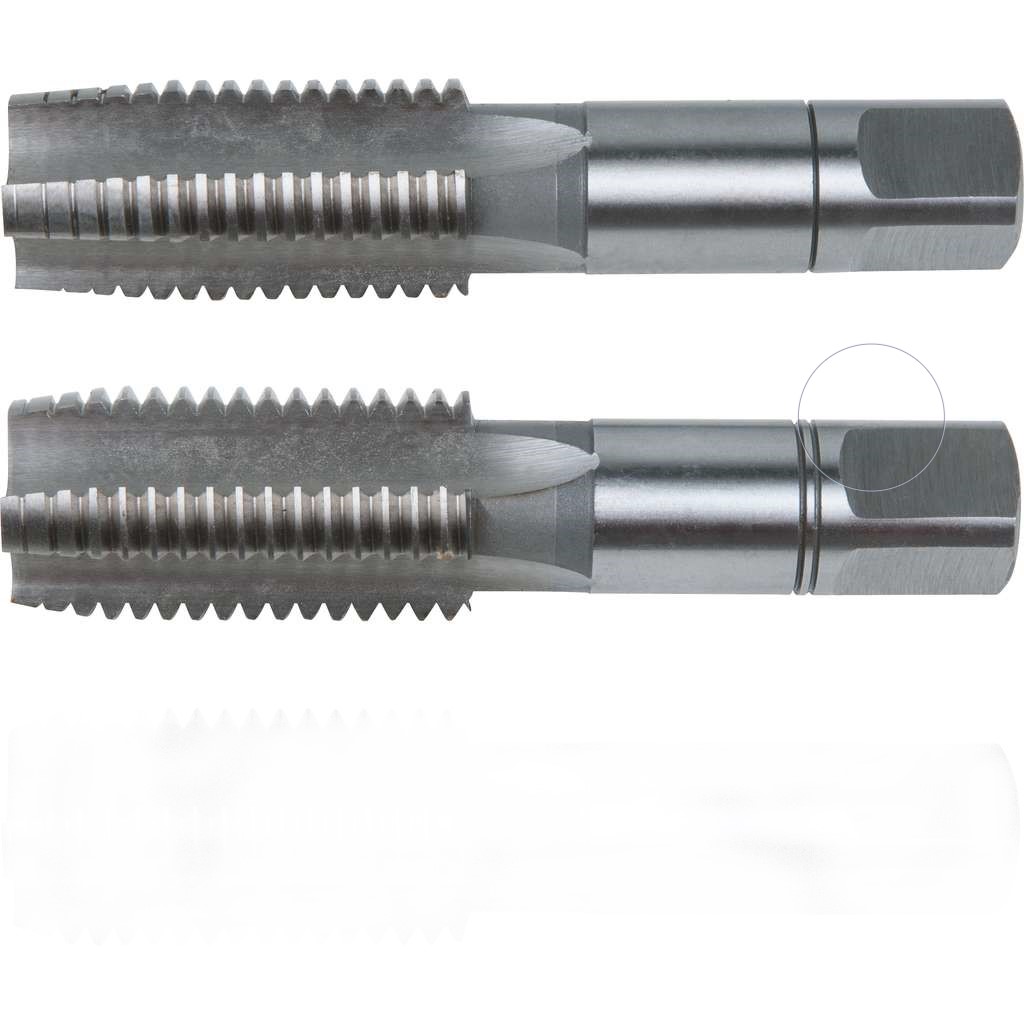 Zestaw gwintowników ręcznych 2 szt. 1" HSS Gwintownik wstępny i środkowy