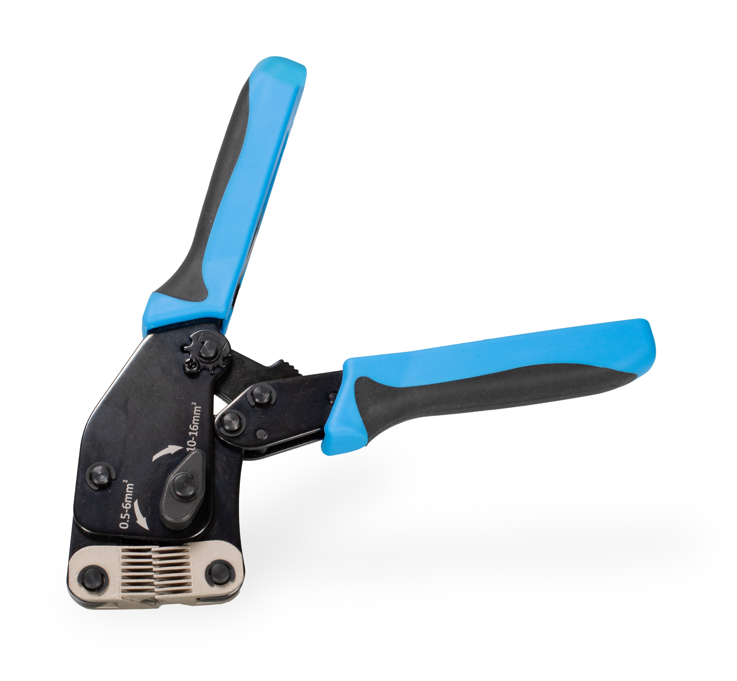 FLEXI CRIMP PRO Presszange Aderendhülsen 0,5-16 qmm Frontpresszange Zange