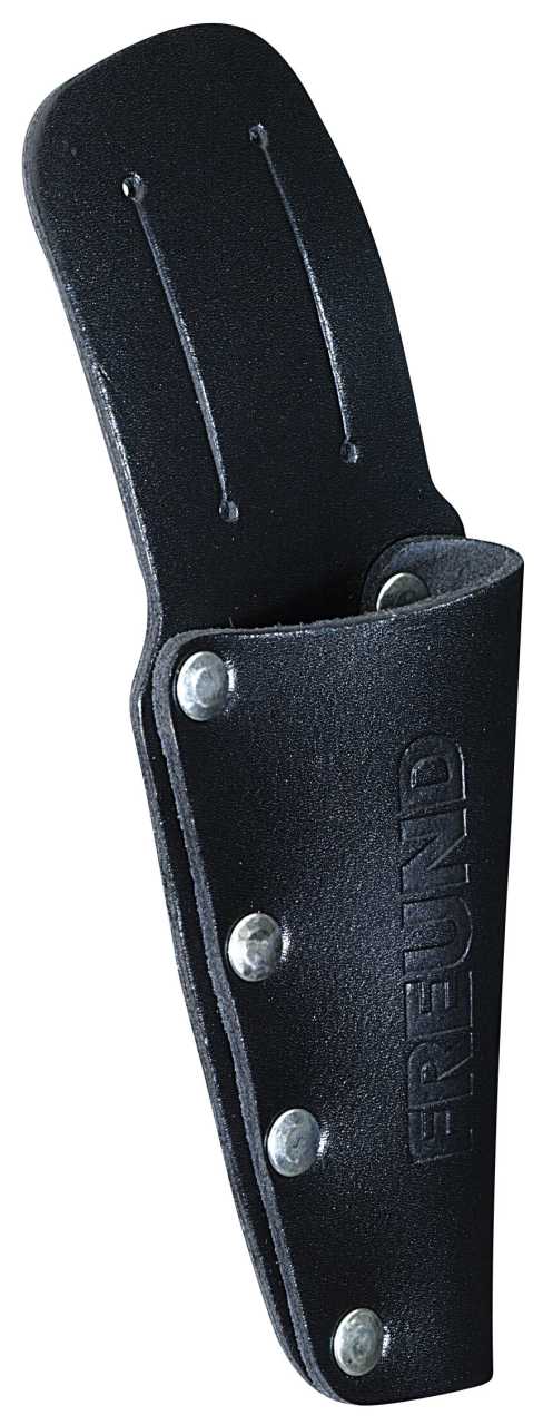 FREUND Messertasche 06090000 Gürteltasche Leder schwarz Messerhalter Schutzhülle