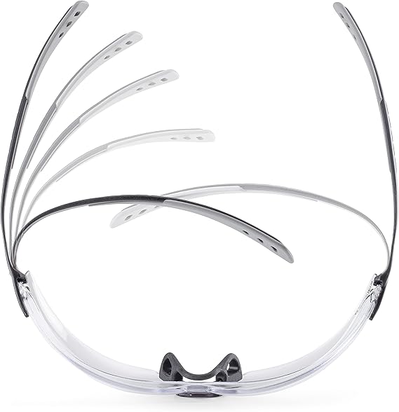 10 x SOLID Arbeitsschutzbrille mit Seitenschutz beschlagfrei UV-Schutz Flexibel