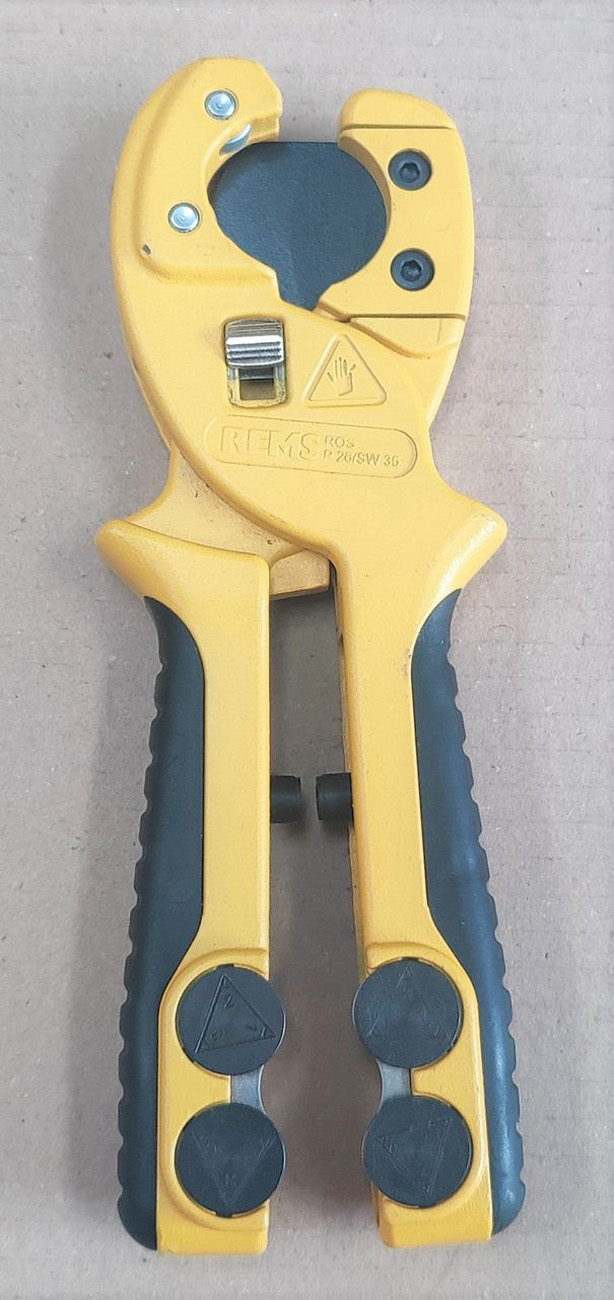 REMS ROS P 26/SW 35 S No. 291242 One-hand pipe shear for plastic pipe cutter
