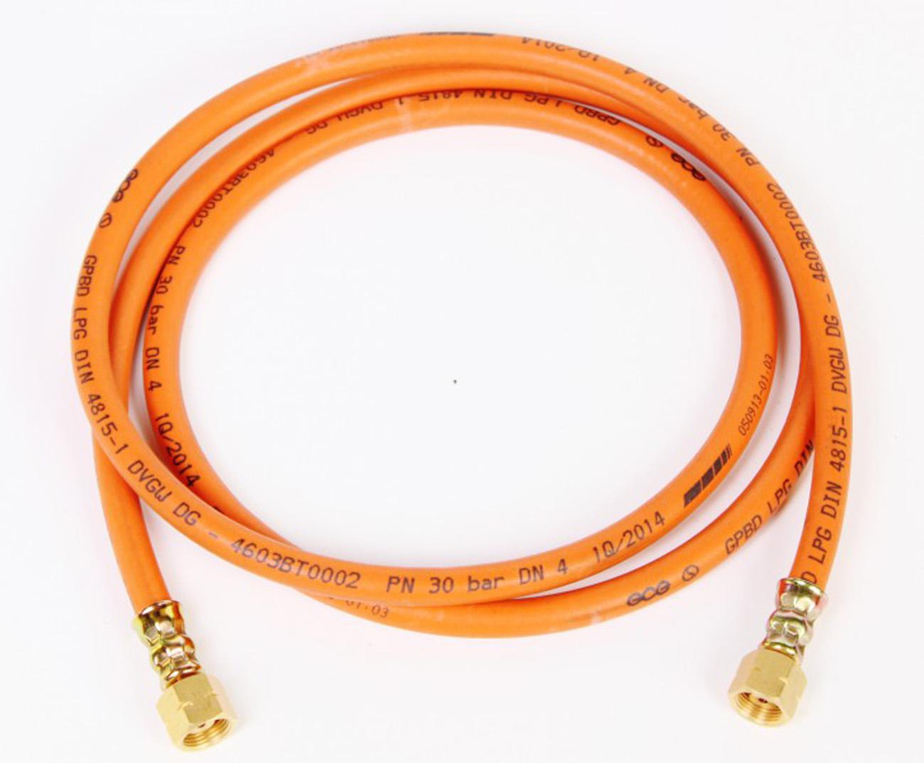 Hochdruck-Schlauch Kleinstflasche 2m orange Weichlötgarnitur Dachdecker Klempner
