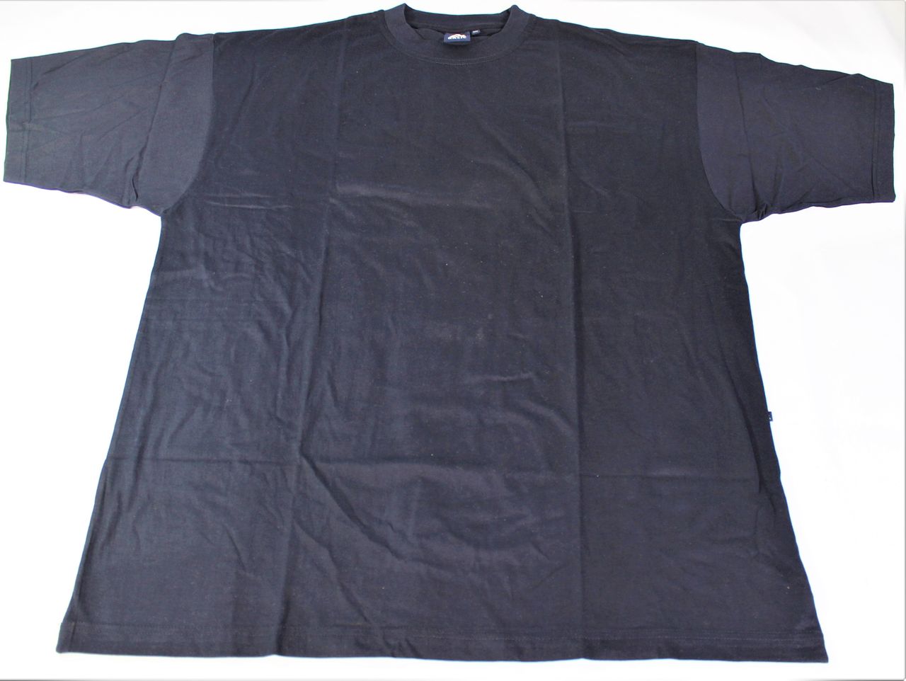Podstawowa koszulka męska z okrągłym dekoltem granatowy t-shirt bawełniana koszulka bawełniana