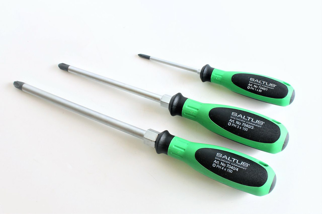 Zestaw śrubokrętów SALTUS 3 szt. Zestaw śrubokrętów Philips Cross PH Professional Zestaw śrubokrętów SALTUS 3 szt. Zestaw śrubokrętów Philips Cross PH Professional