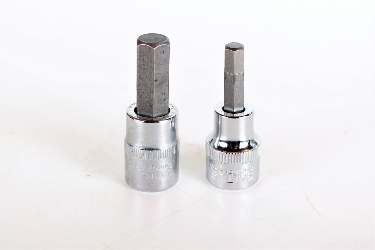 SALTUS Zestaw nasadek sześciokątnych 3/8" 2 szt. 6-10 mm 5121 Nasadka sześciokątna