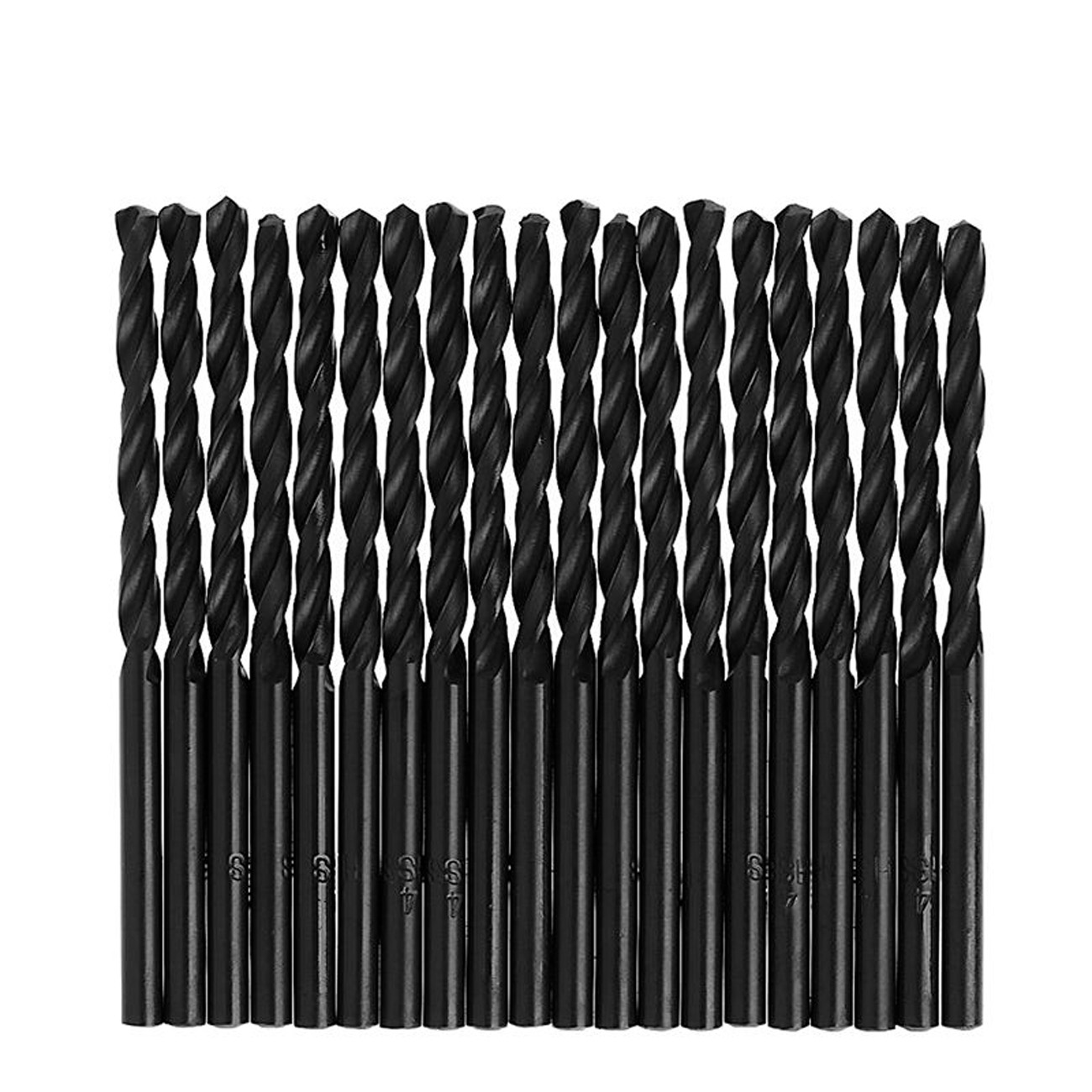 10 x Wiertło kręte 4,4 mm DIN 340 HSS prawe typ N Wiertło do metalu Wiercenie