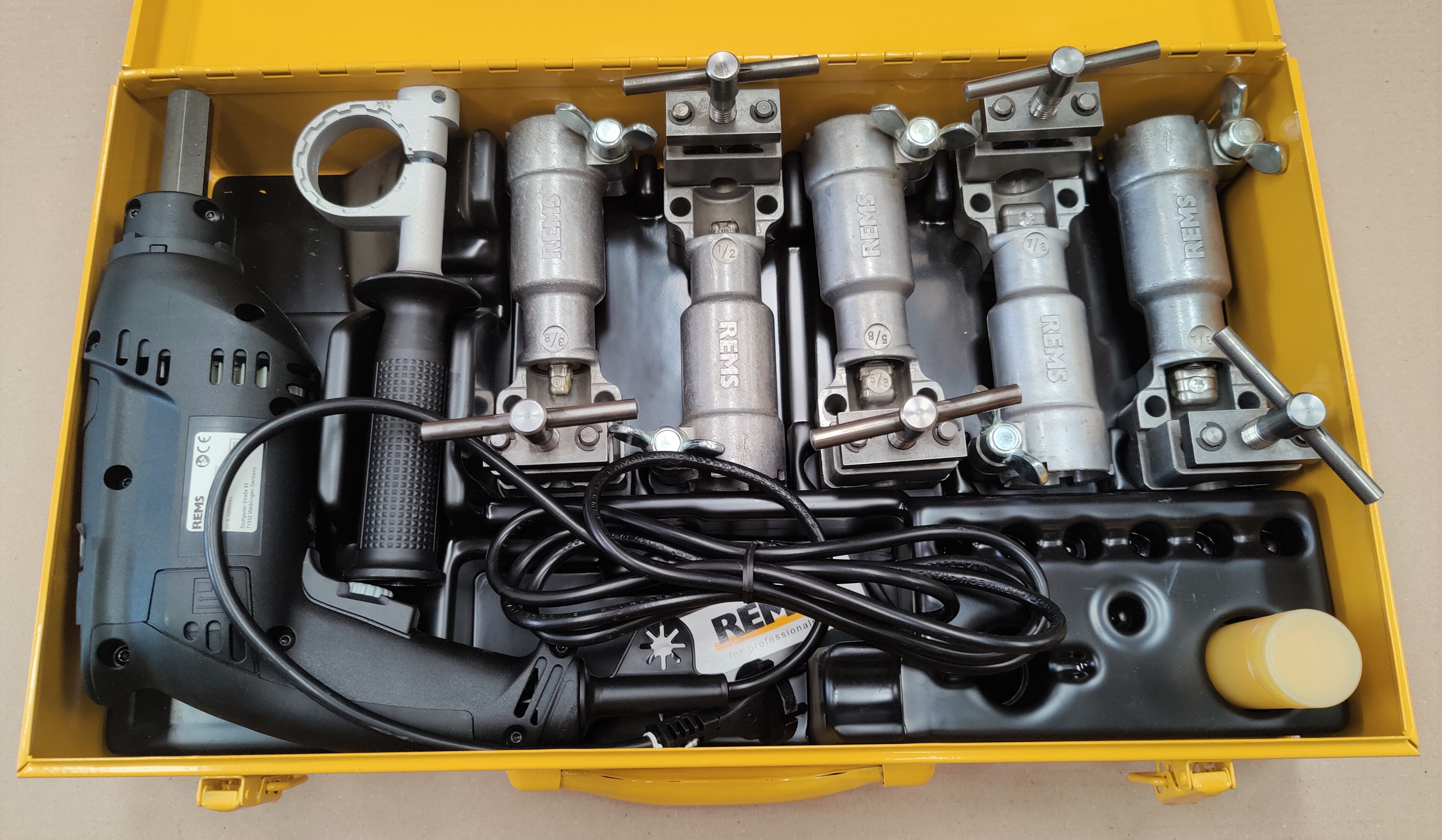 REMS Twist Nr 156004 3/8-7/8" Elektrischer Rohraufweiter Aufweiter Kaltaufweiten
