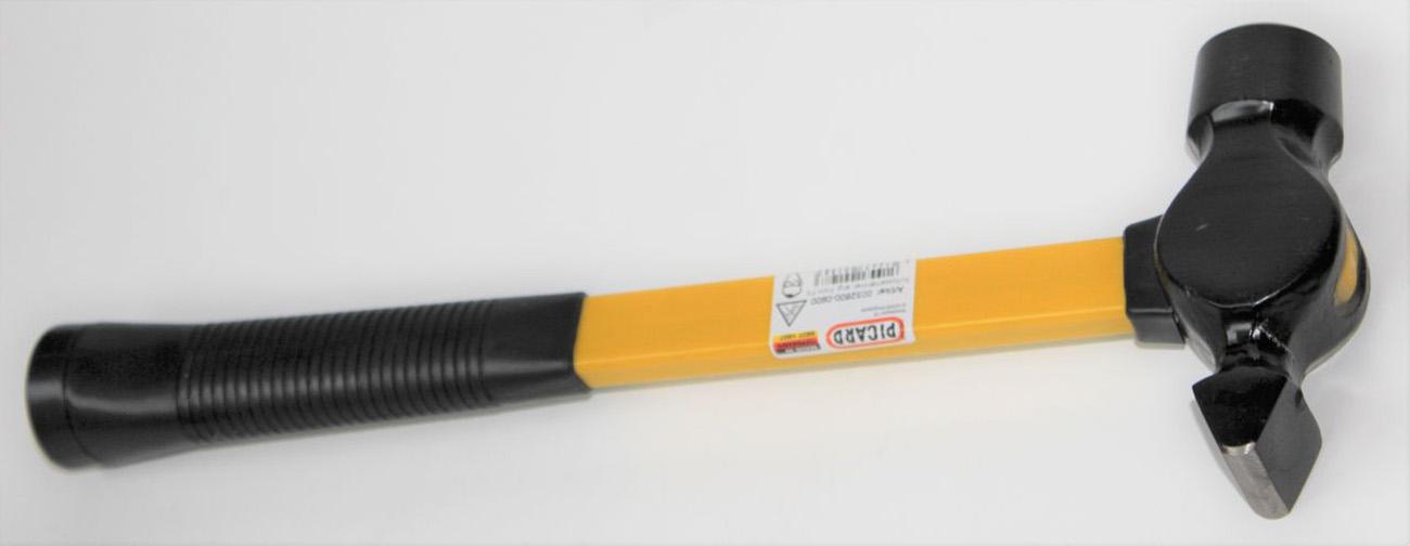 PICARD Młotek ślusarski 600 g z trzonkiem z włókna szklanego Młotek kulowy PICARD Młotek ślusarski 600 g z trzonkiem z włókna szklanego Młotek kulowy