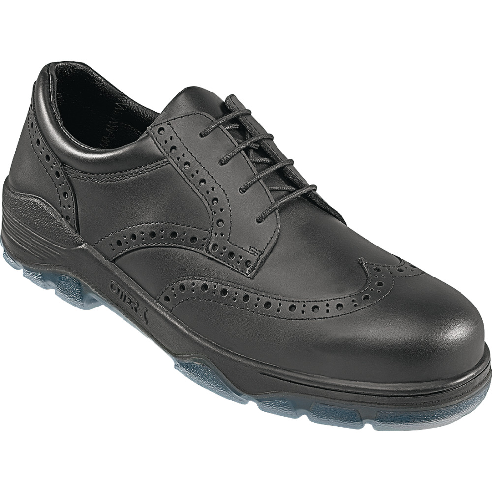 OTTER 98605 Sicherheitsschuhe edel für Business Büro Anzug Chef ESD S3 Schuhe Gr. 39