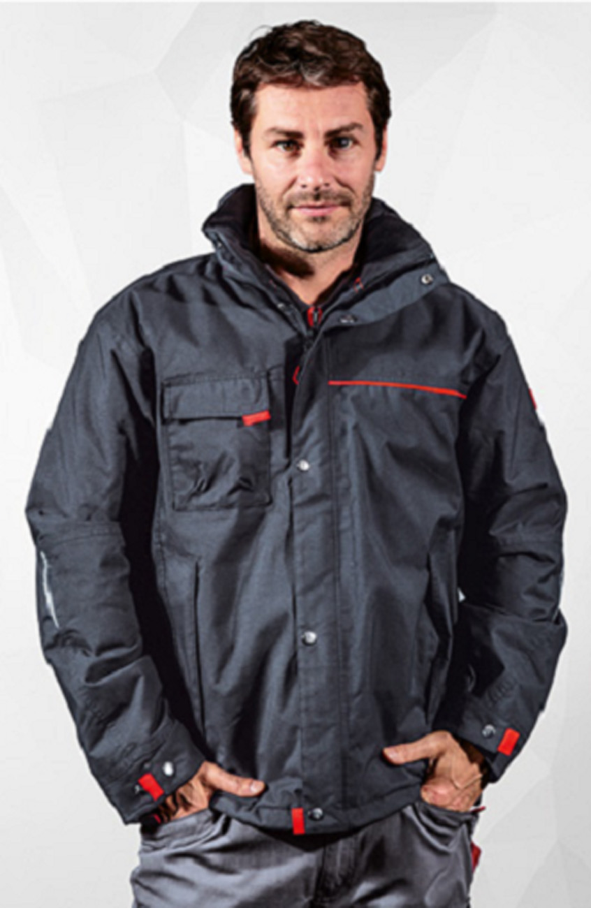 HONEYWELL HLine Parka Kurtka Robocza Parka Zimowa Kurtka Robocza Czarna