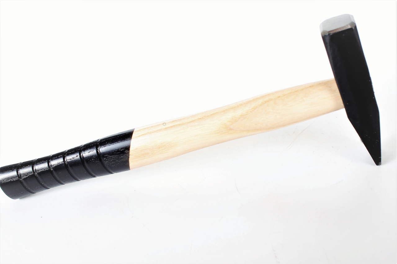 Schlosserhammer 200 g Werkstatt-Hammer DIN 1401 Holzstiel Handwerkzeug