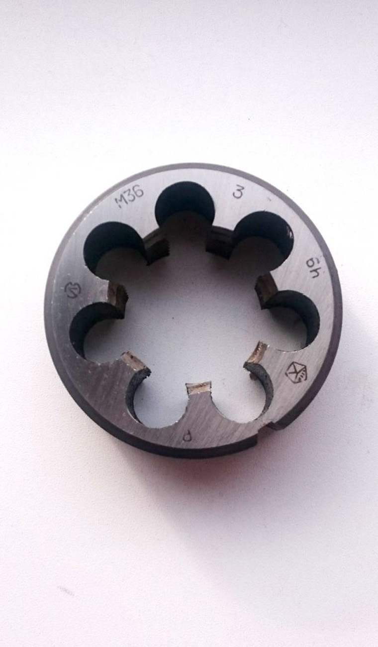 Schneideisen Feingewinde M36 Nr. 203640 Regel Rohrgewinde Fertigschneider rechts