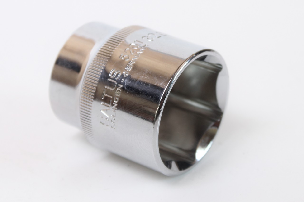 SALTUS Klucz nasadowy 1/2" 32 mm nakrętka sześciokątna CV Profi Made in Germany