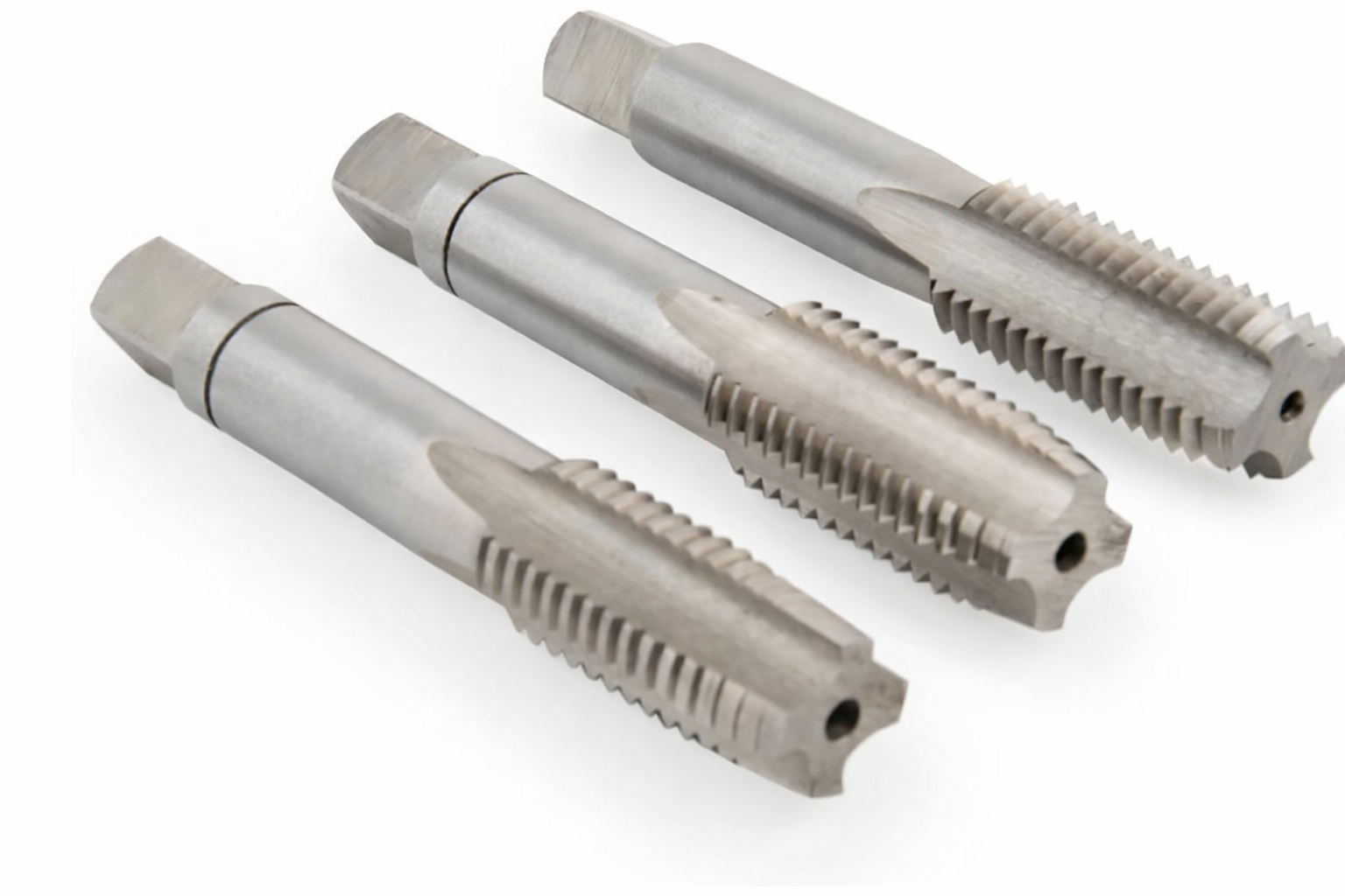 Handgewindebohrer Set 3 tlg M42 HSS Gewindewerkzeug Gewindebohrer Bohrer Gewinde