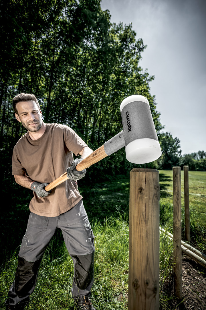 SUPERCRAFT-Vorschlaghammer, mit schwingungsdämpfendem, ergonomisch geformtem und lackiertem Hickorystiel | D=80 mm / Gewicht=4410 g | 3366.081 SUPERCRAFT-Vorschlaghammer, mit schwingungsdämpfendem, ergonomisch geformtem und lackiertem Hickorystiel | D=100 mm / Gewicht=9300 g | 3366.110