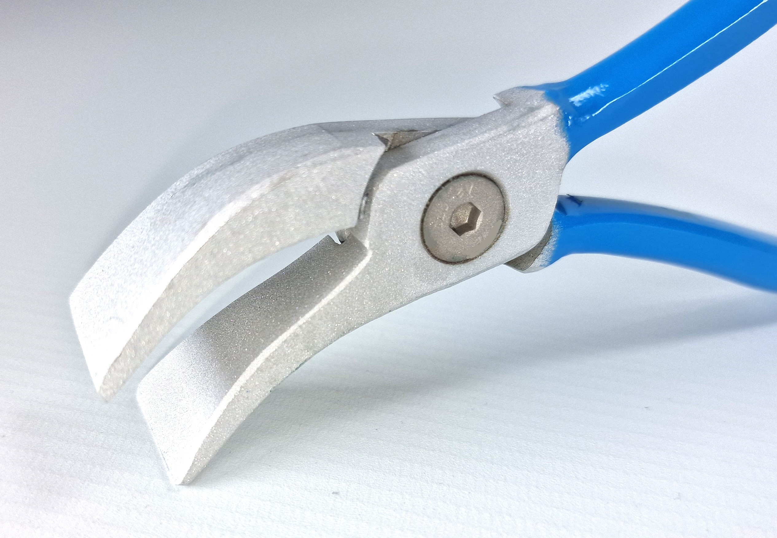Mini Falzzange aus Aluminium 45° gebogen Made in Germany Abkantzange Alu leicht