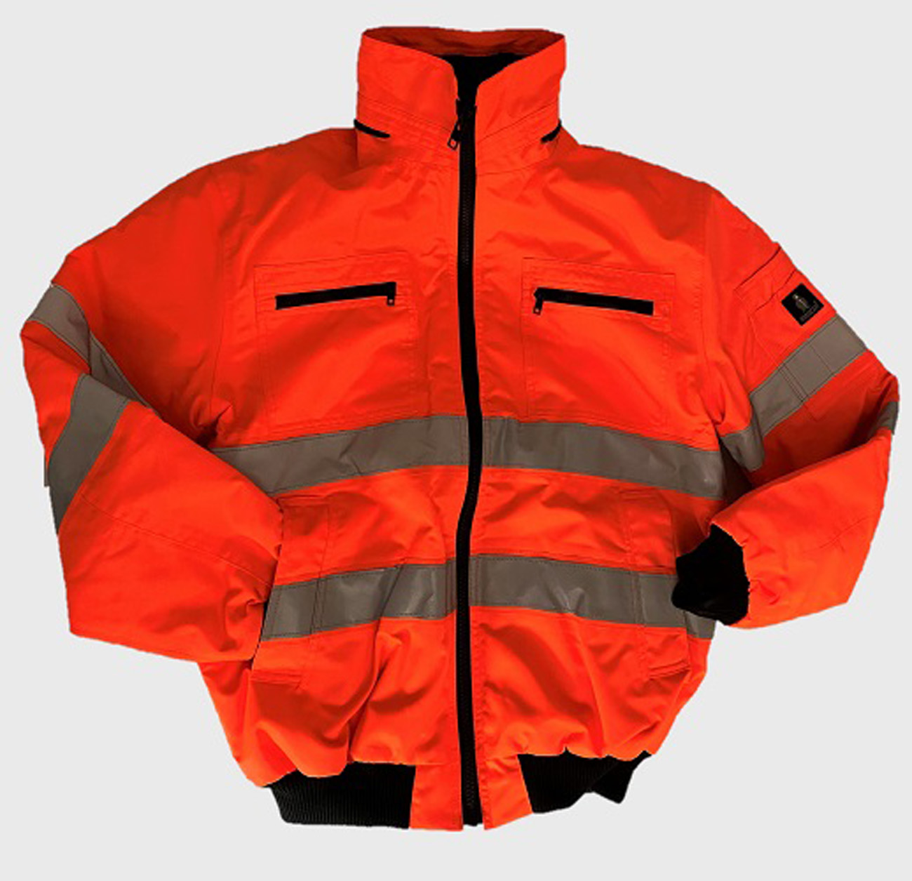 MASCOT St. Moritz Pilotjacke Warnschutz orange gefüttert Winterjacke Jacke Gr. S