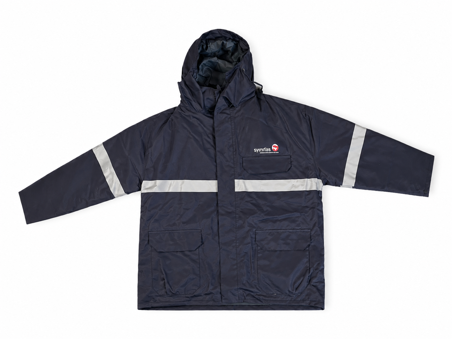 Winterparka Gr. XXL Reflexstreifen Arbeitsparka Regenjacke Sicherheitsjacke