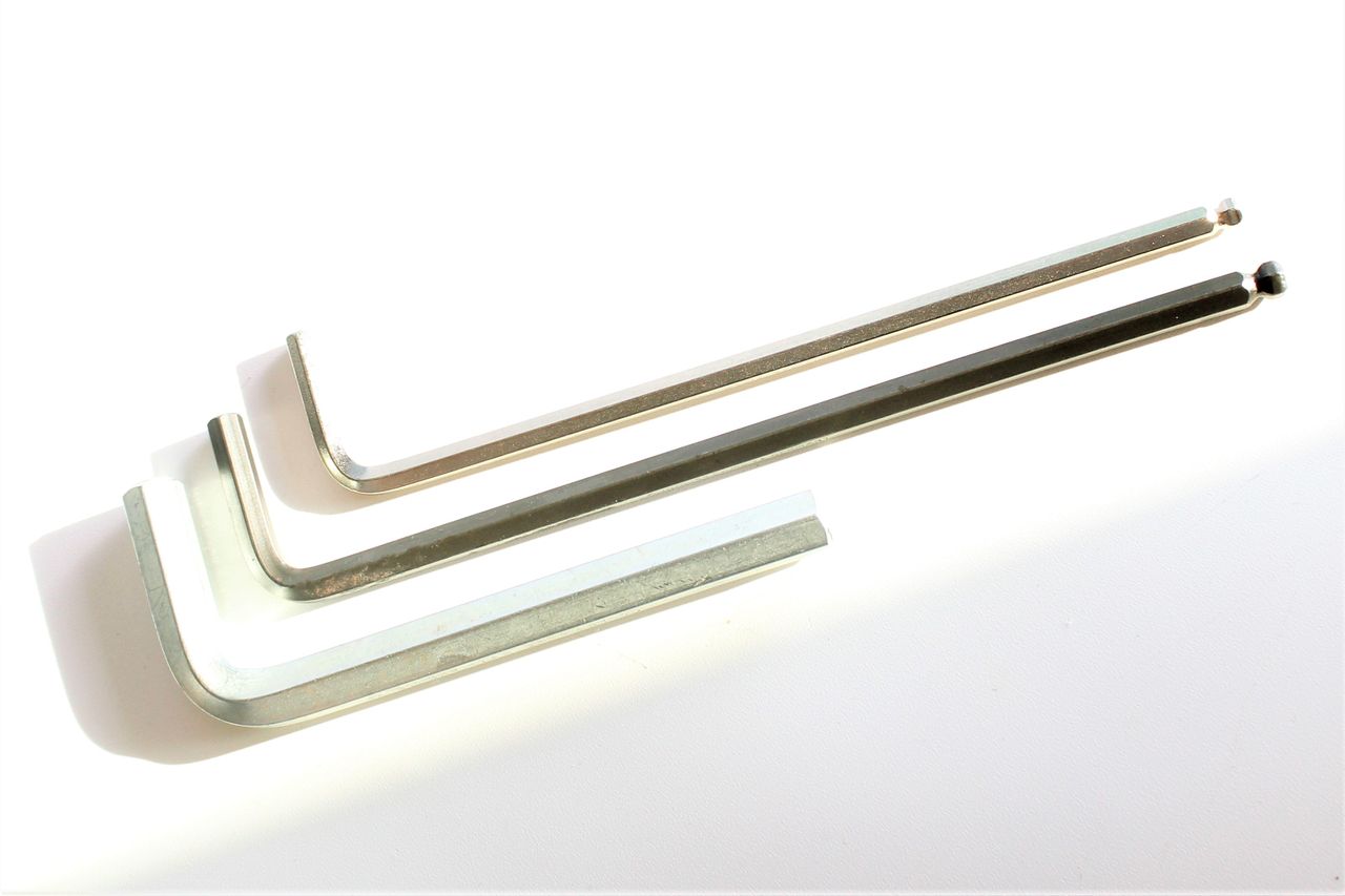 SALTUS zestaw kluczy sześciokątnych 3 szt. 5-10 mm zestaw kluczy nasadowych sześciokątnych