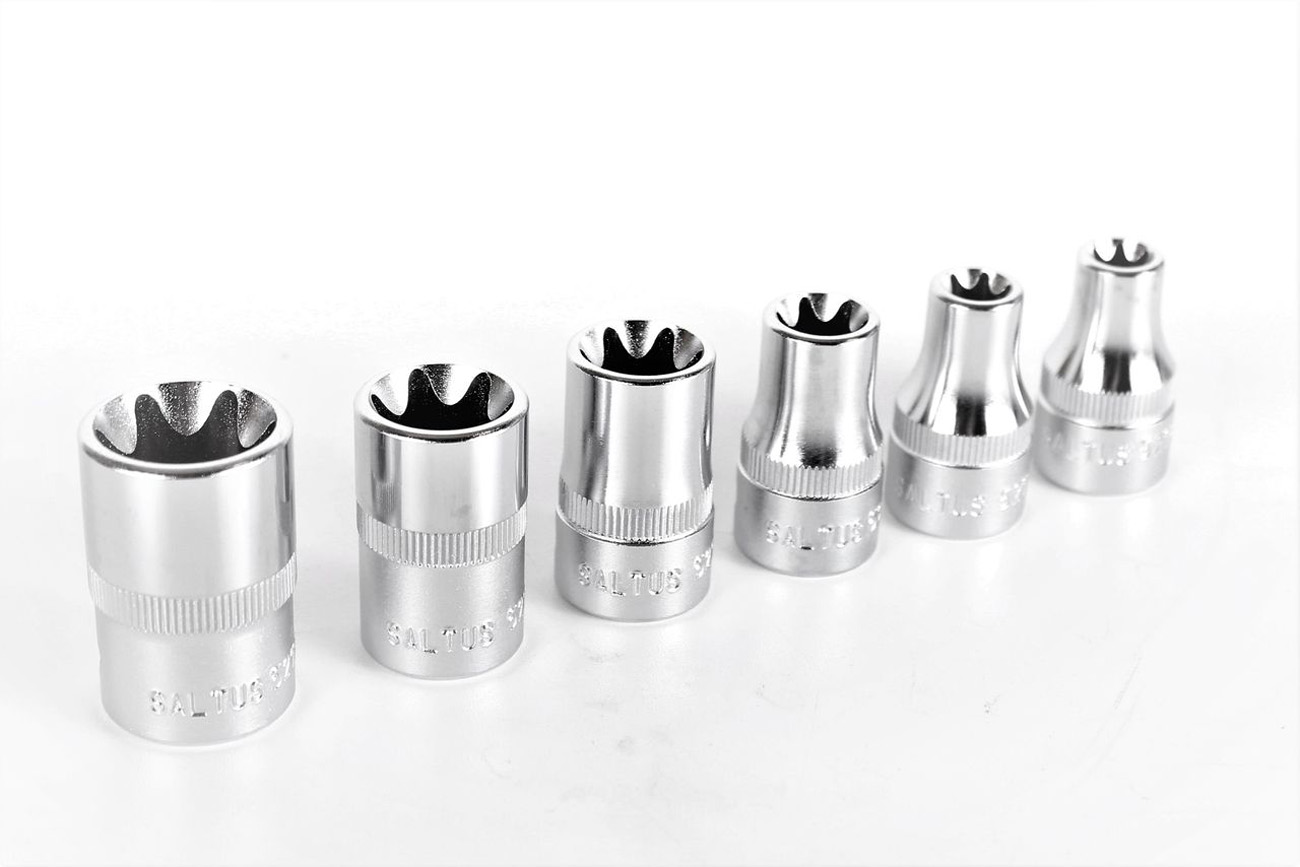 Zestaw wkrętaków SALTUS 6 szt. 1/2" Zewnętrzne narzędzie do wkręcania z gniazdem Torx