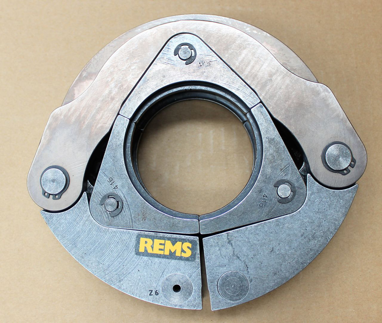 REMS Pressring XP 64 oder 108 XL Presszange Pressbacke PR-3S Schlinge Ring
