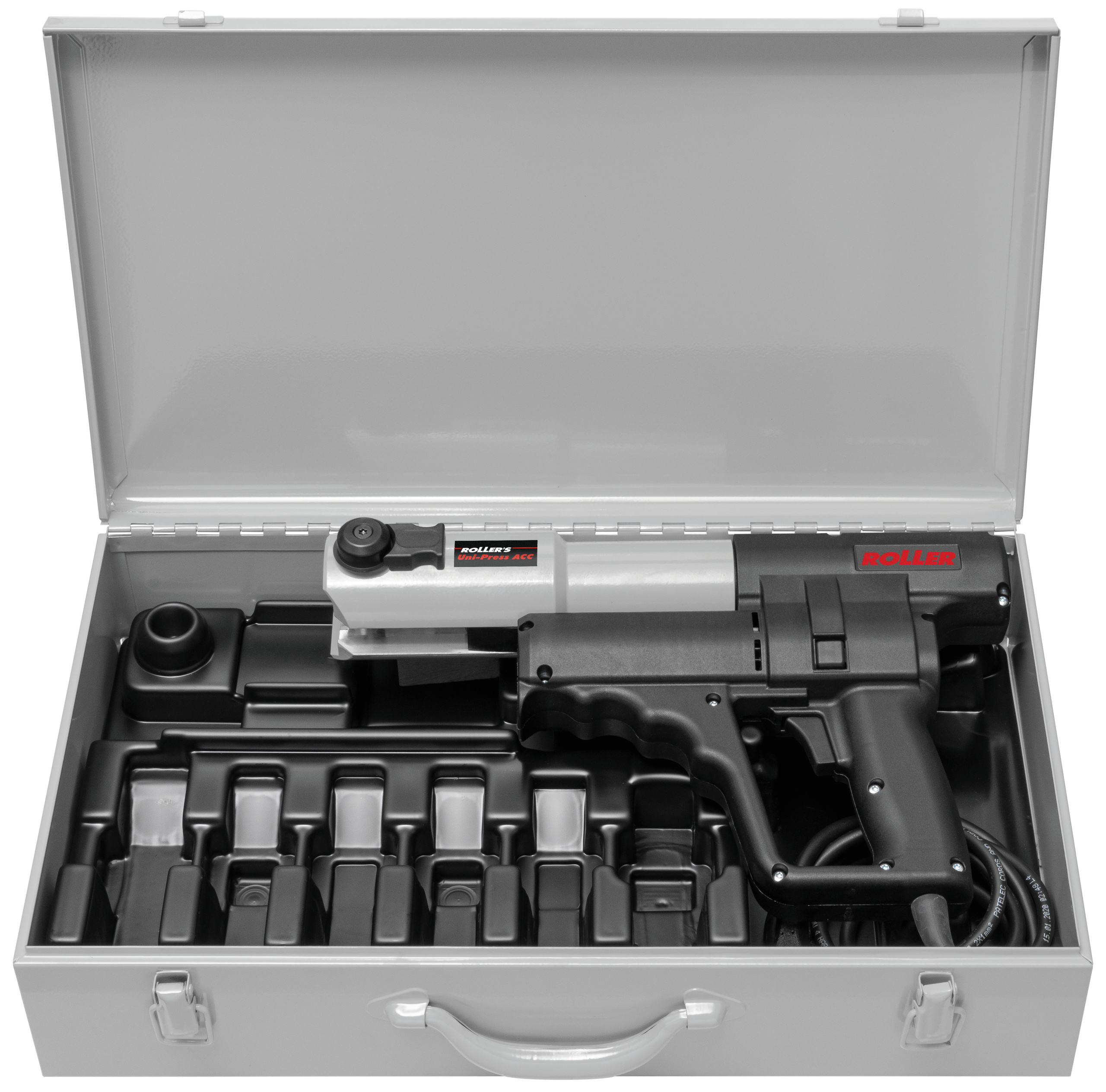 REMS Pressmaschine Power Press ACC 577010 Stahlblechkoffer Sanitär Vorführgerät