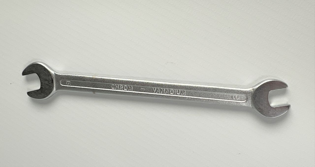 SALTUS Maulschlüssel 8/9 mm CV-Stahl Matt Gabelschlüssel Schraubenschlüssel