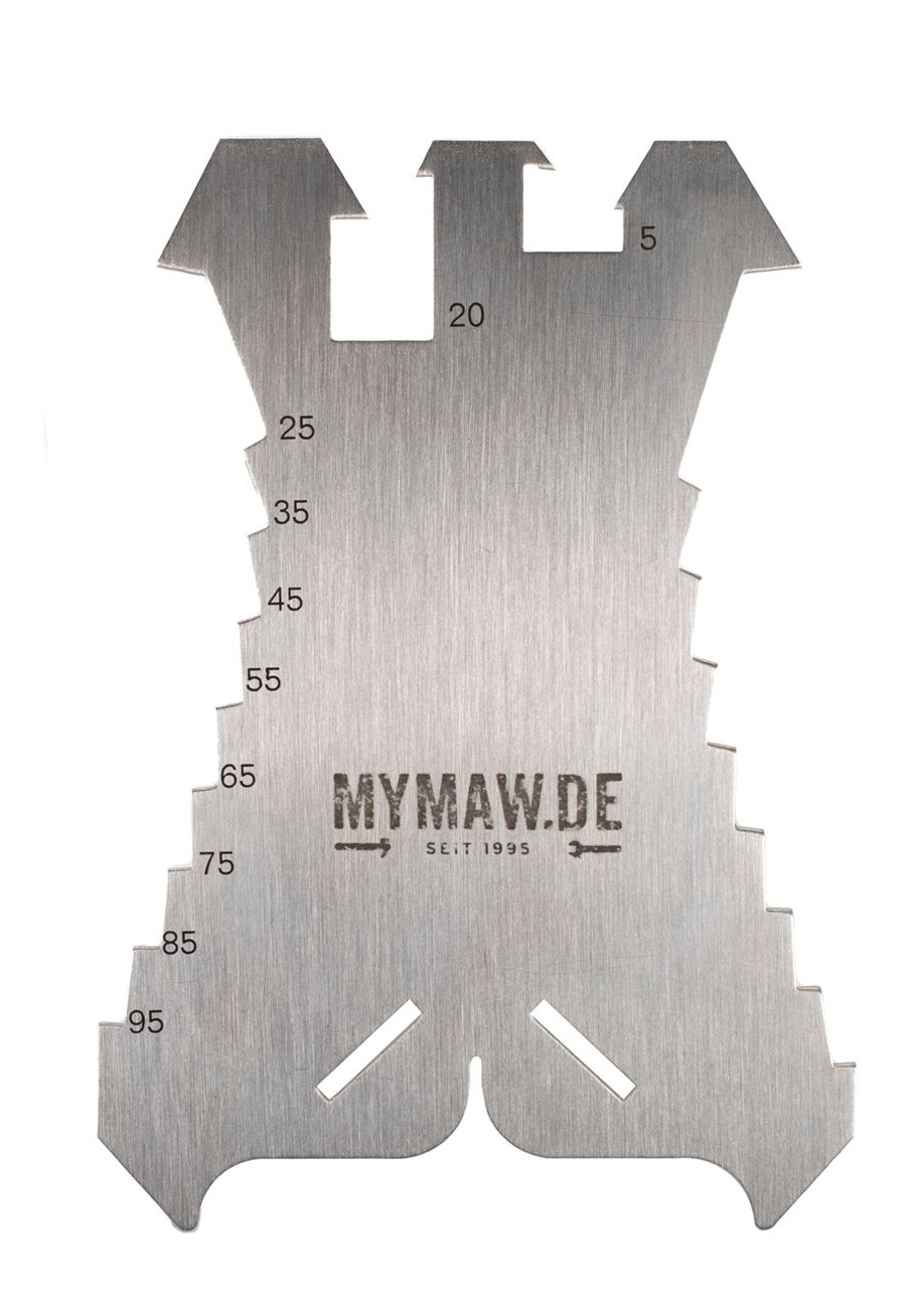 3 x Szablon do trasowania ze stali nierdzewnej Dekarze Hydraulicy Hydraulicy Niedrogie