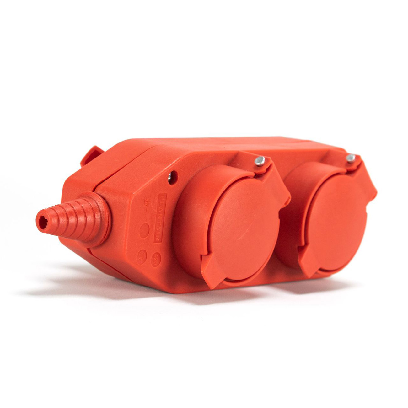 4-drożny blok gniazd PVC IP44, 3500 W