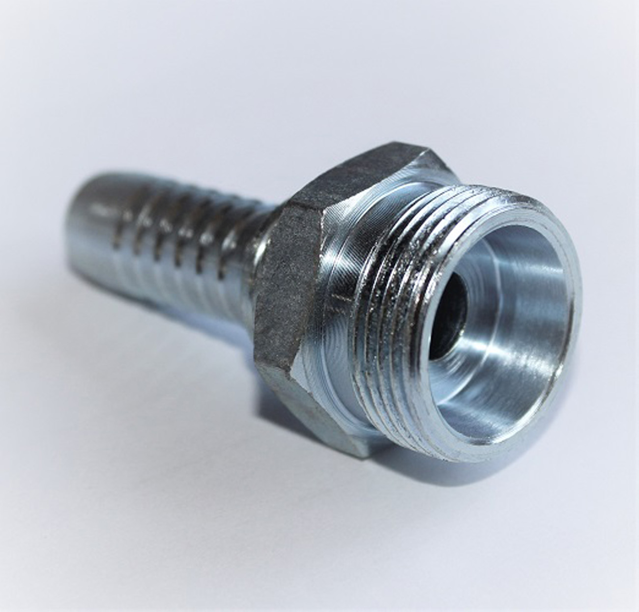 2 x Złączka węża hydraulicznego Złączka hydrauliczna CEL prosta DN12 seria lekka