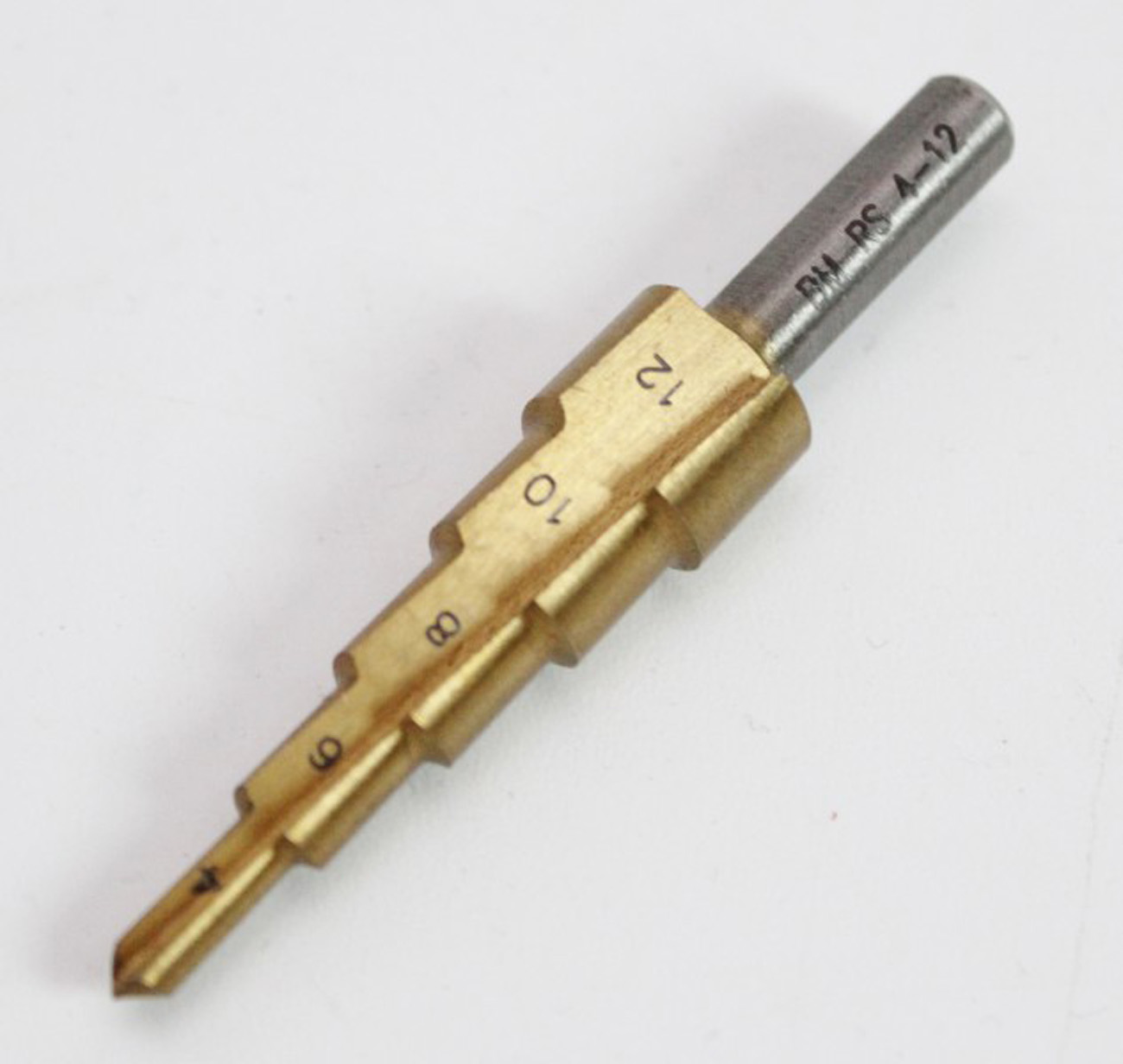 3 x Wiertło stopniowe HSS TIN Wiertło do metalu ze stali nierdzewnej 4-12 mm G 1