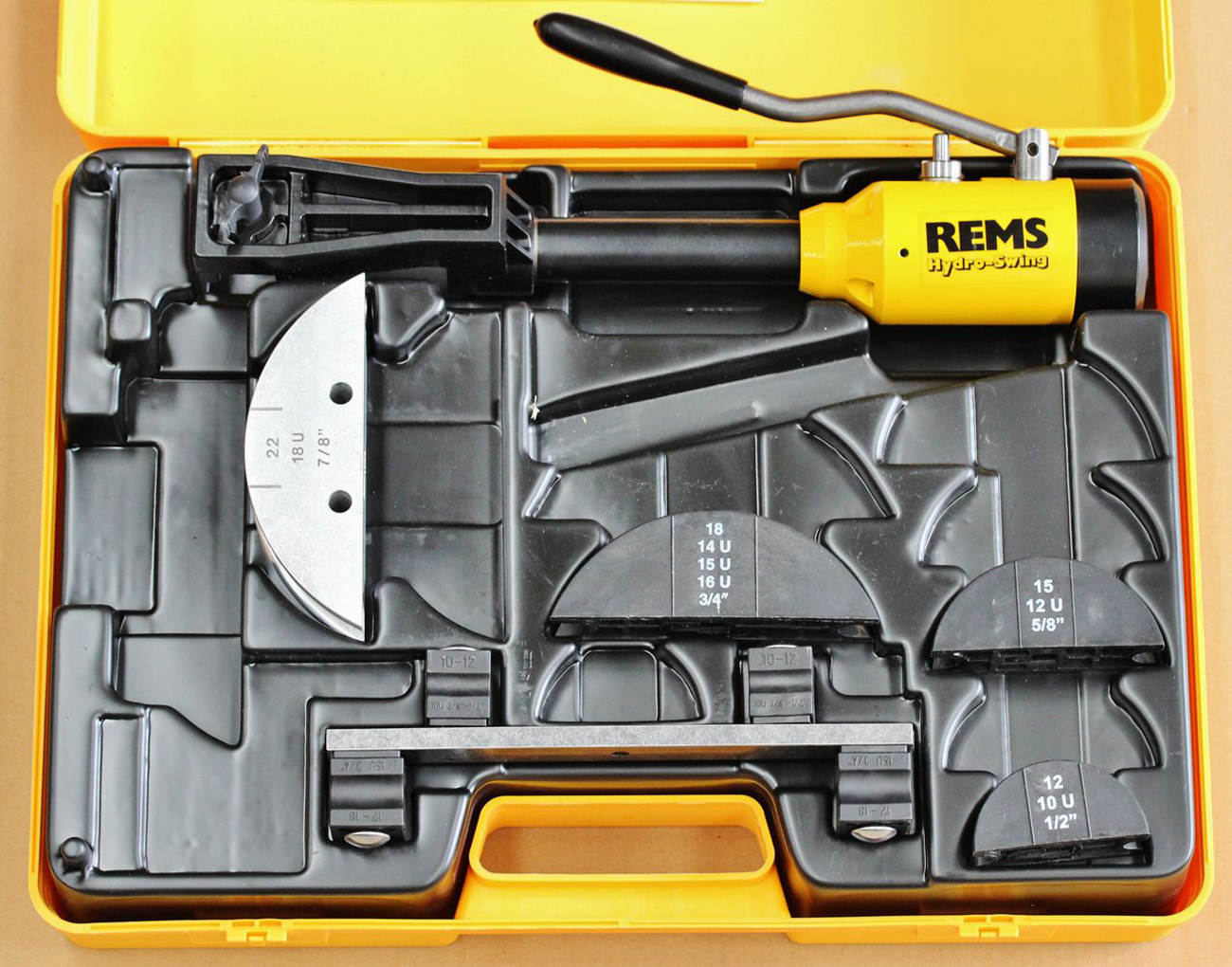 REMS Hydro Swing 12/15/18/22 Nr 153525 ölhydraulischer Rohrbieger Handrohrbieger