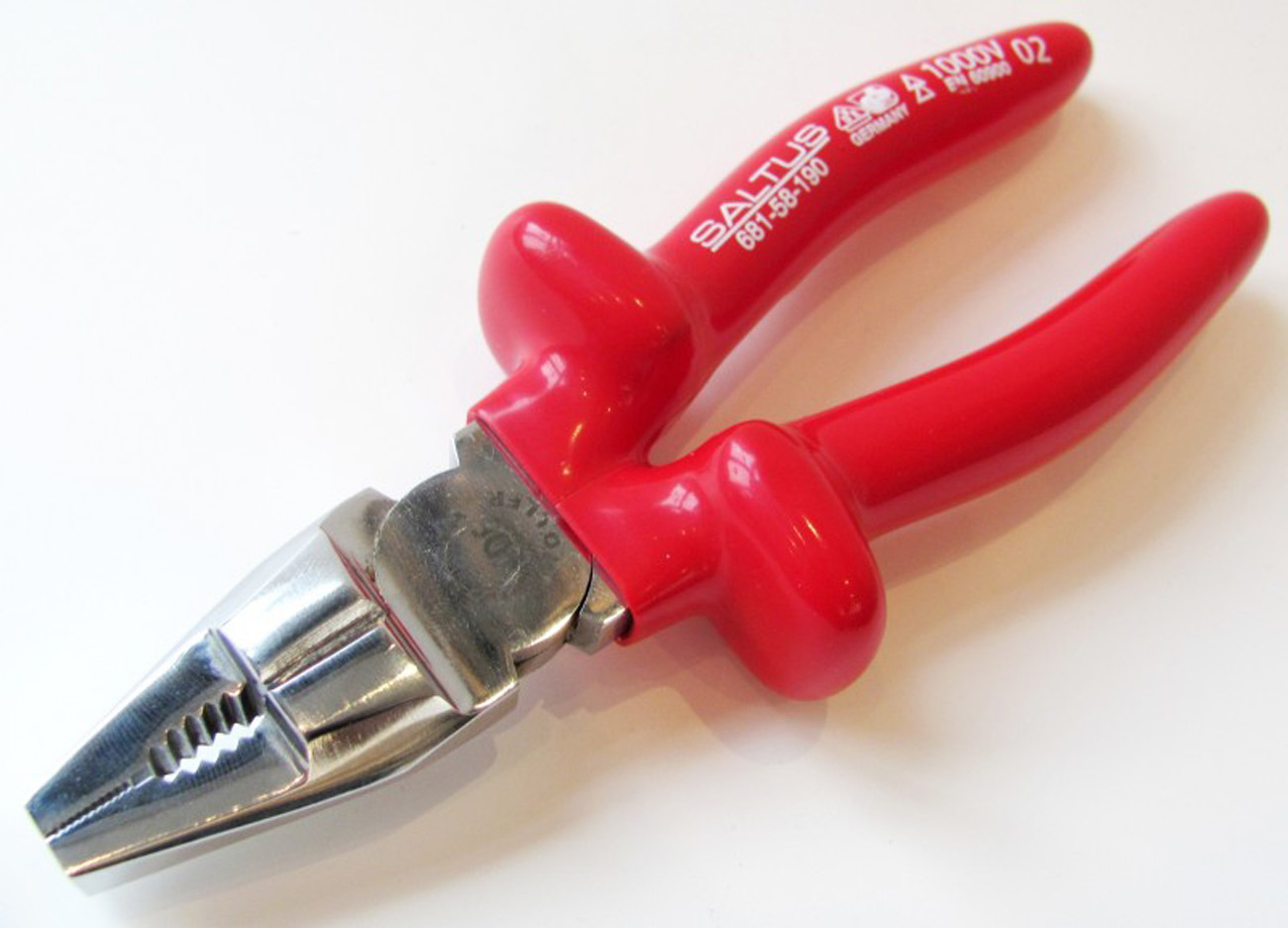 SALTUS VDE Kombizange 170 mm Zangen Zange für Elektriker Elektro 1000 V isoliert