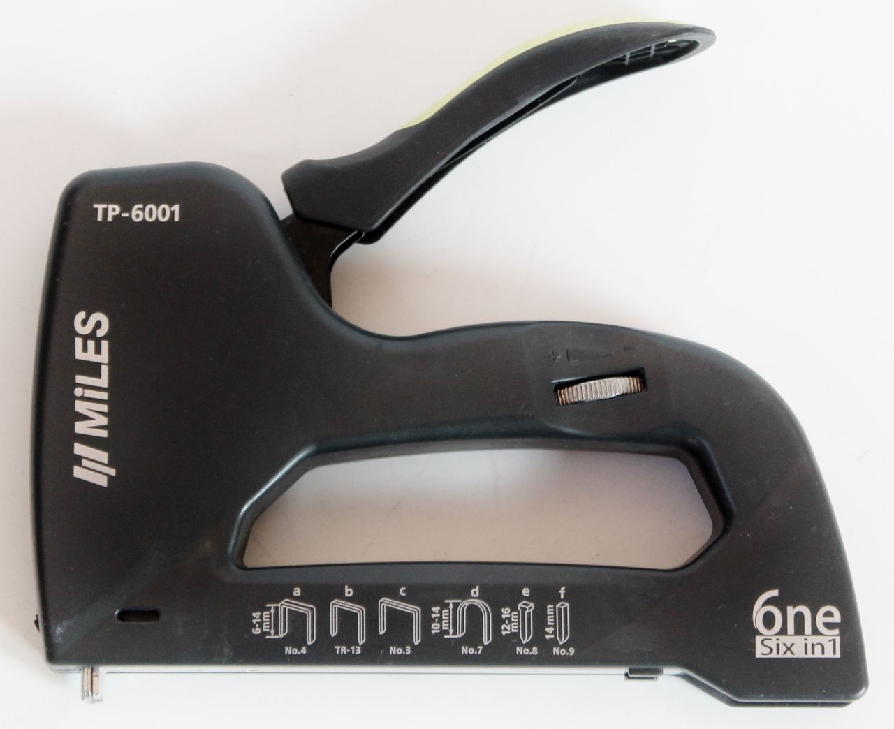 MILES Hand-Tacker TP-6001/T Handtacker Heftklammern Tackern Handwerkzeug