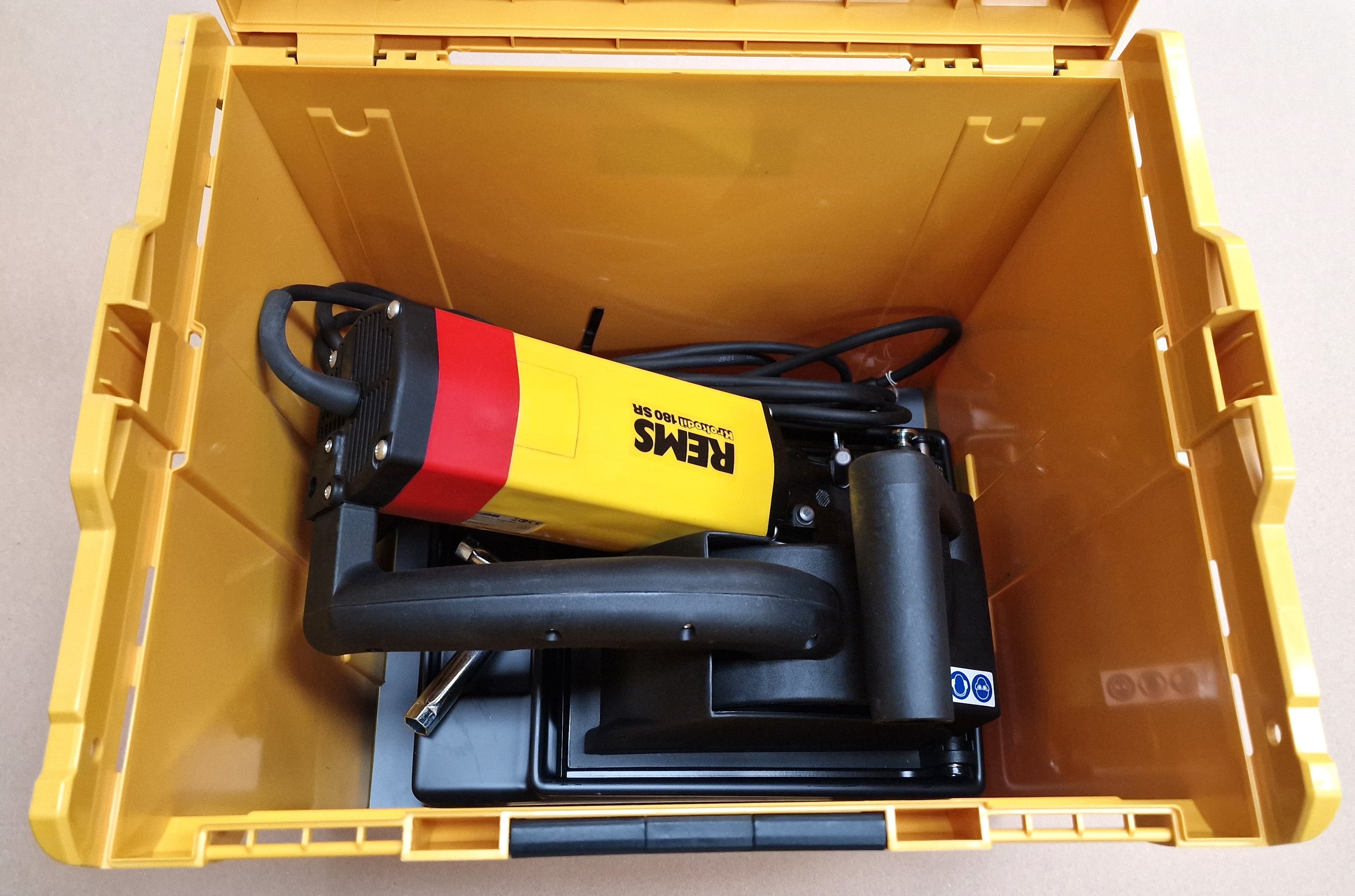 REMS Krokodil 180 Mauernutfräse Nutfräse Fräse Mauerfräse Schlitzfräse Nr 185011