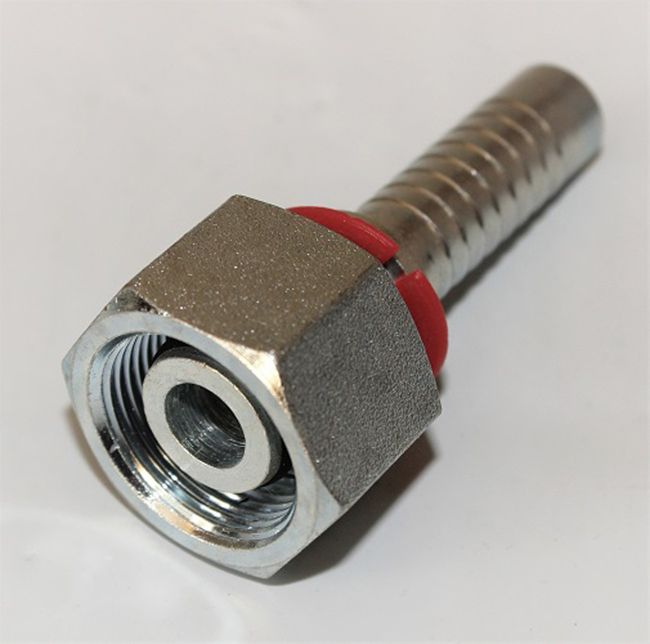 4 x BALFLEX Złączka węża hydraulicznego Złączka hydrauliczna DKOS prosta RA16 DN12