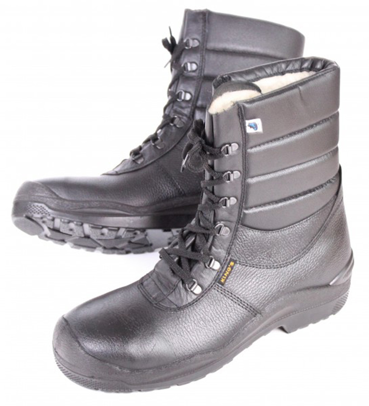 KINGS 96562 obuwie ochronne buty robocze OTTER zimowe sznurowane ciepłe
