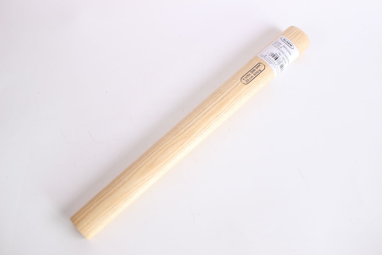 ALARM Eschenstiel für Schlosserhammer 800 g 350 mm Ersatz-Stiel Hammer Esche
