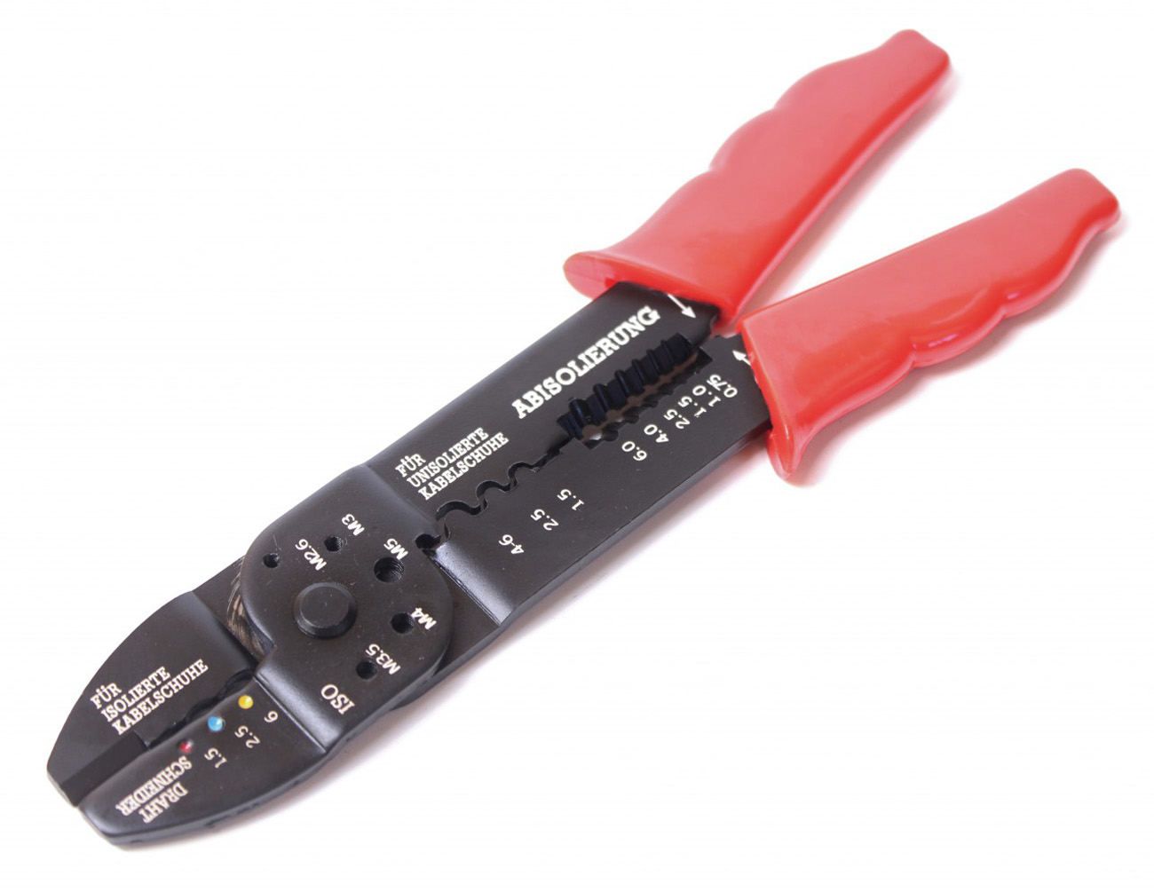 SALTUS Aderendhülsenzange 220 mm Crimpzange Zange Kabelschuh Elektro Elektriker