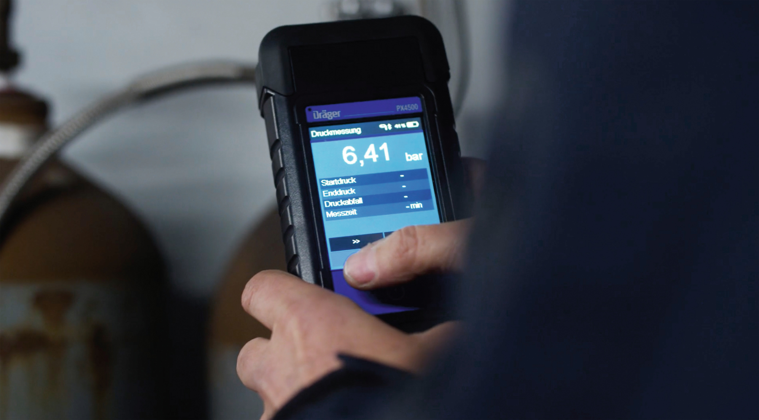 REMS PX4500 Set 3,5 bar Nr. 611075 Dichtheitsprüfgerät Druckprüfgerät DRÄGER